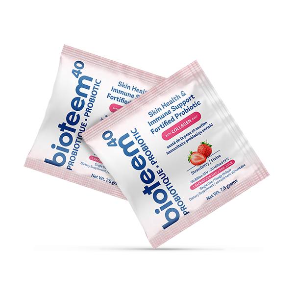 Skin Health & Immune Support Probiotic Powder Travel Pack